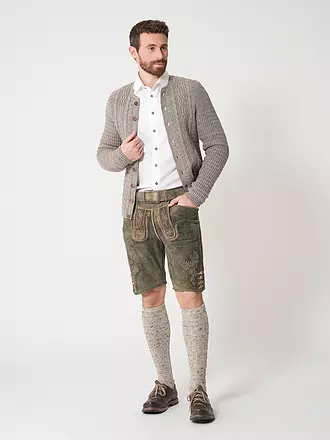 GOTTSEIDANK | Gilet traditionnel en tricot ANTON | beige